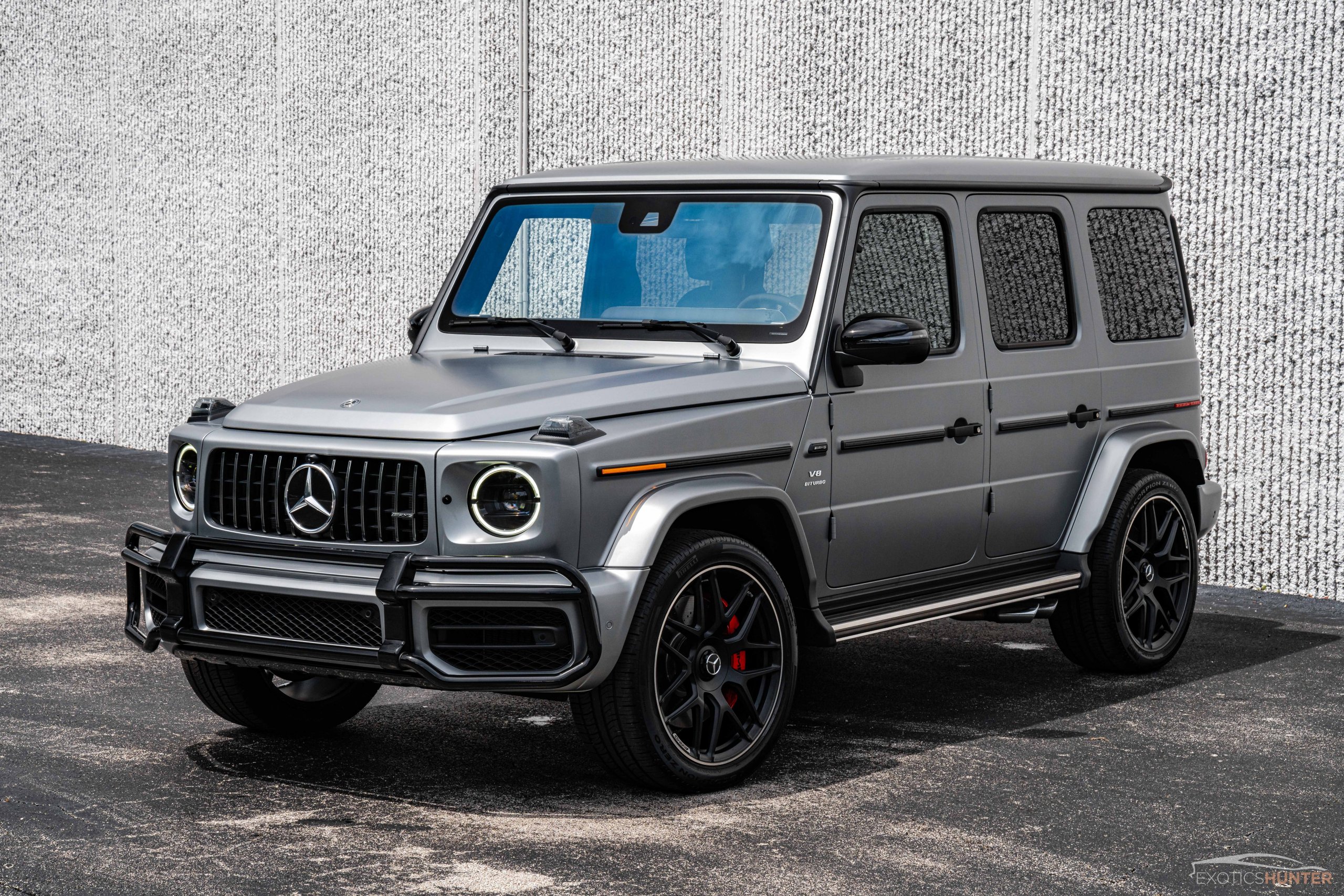 MERCEDES G63 SILVER/WHITE