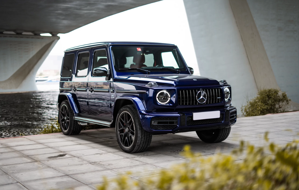 MERCEDES G63 BLUE